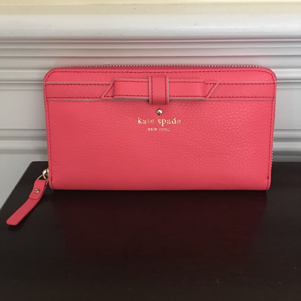 Pink Kate Spade wallet